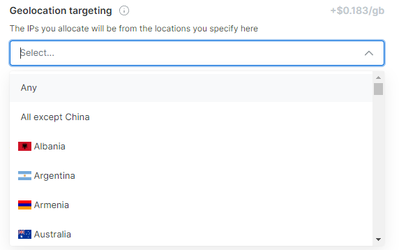 Geolocation Targeting