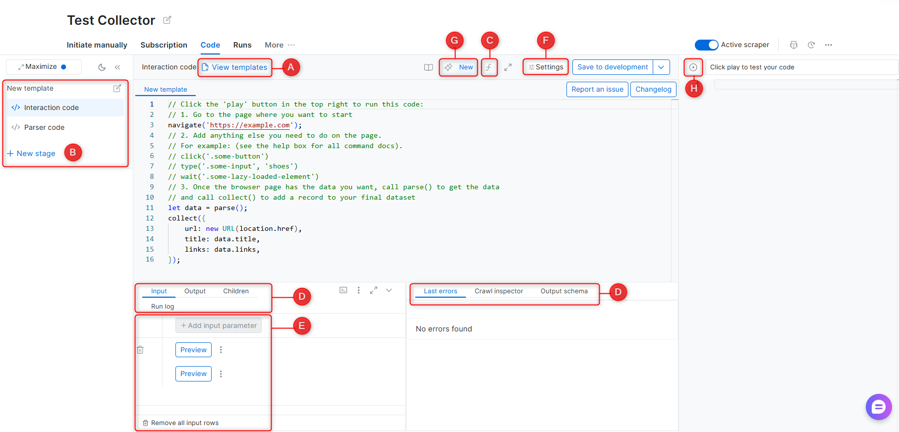 Light mode interface