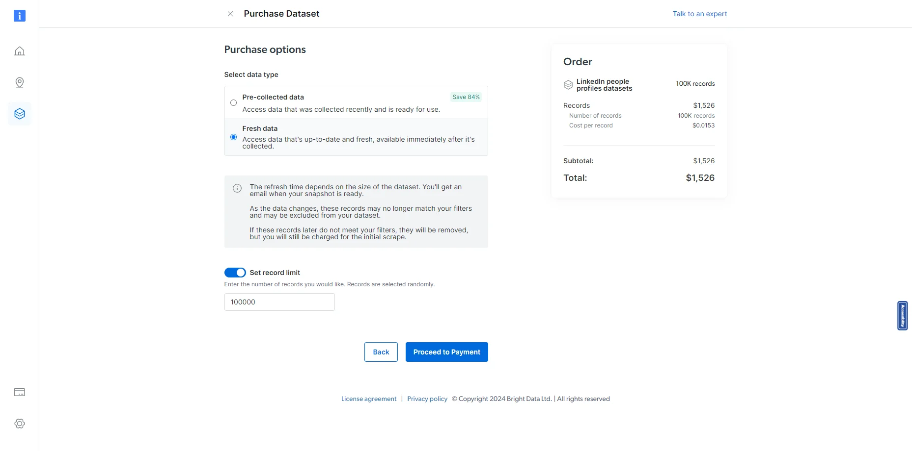 Purchase Options
