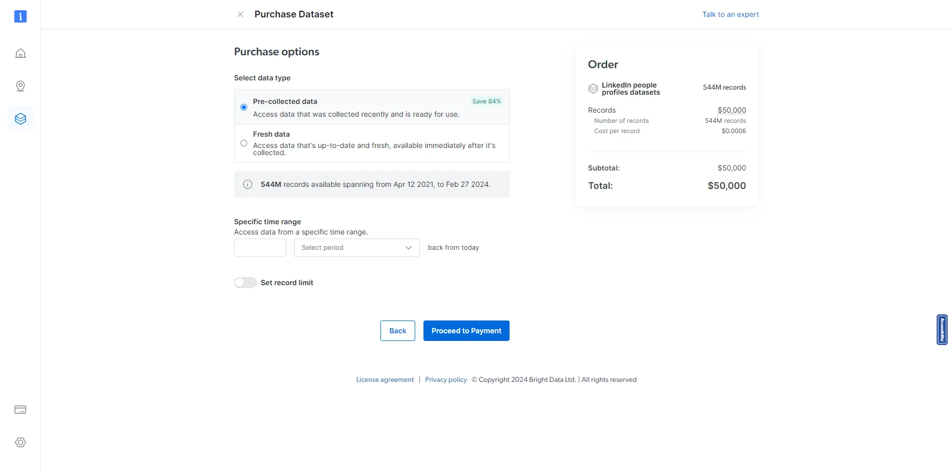 Purchase Options