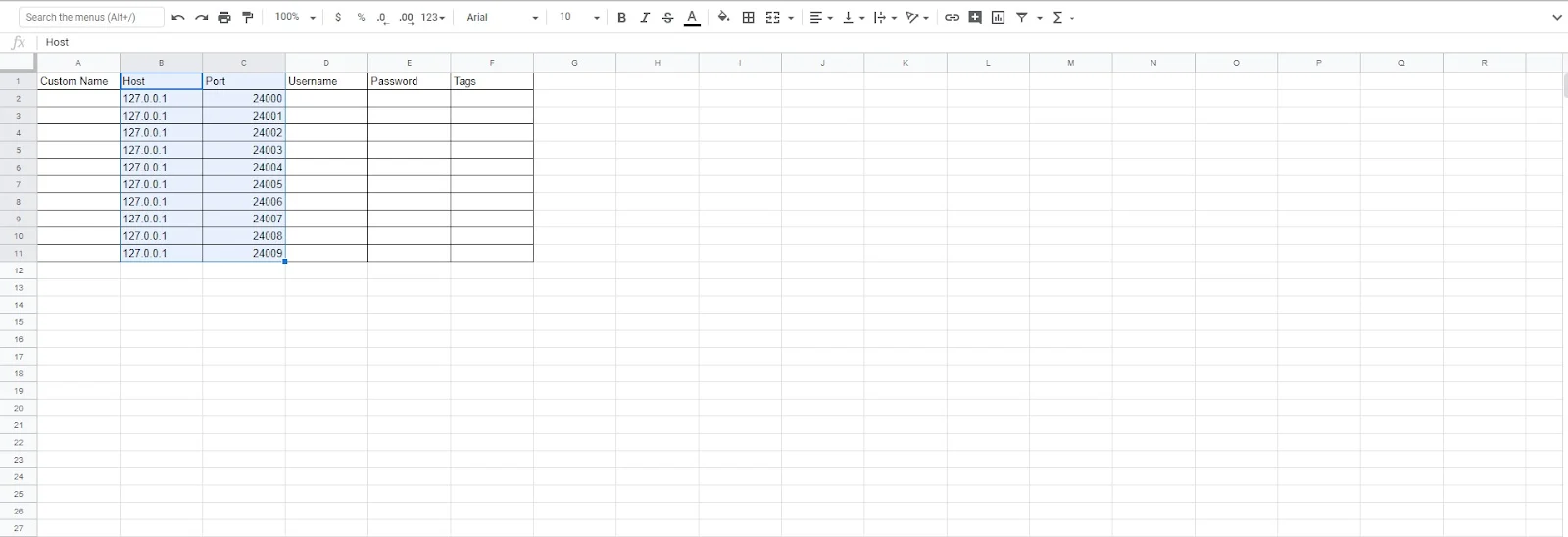 Proxy Manager Integration