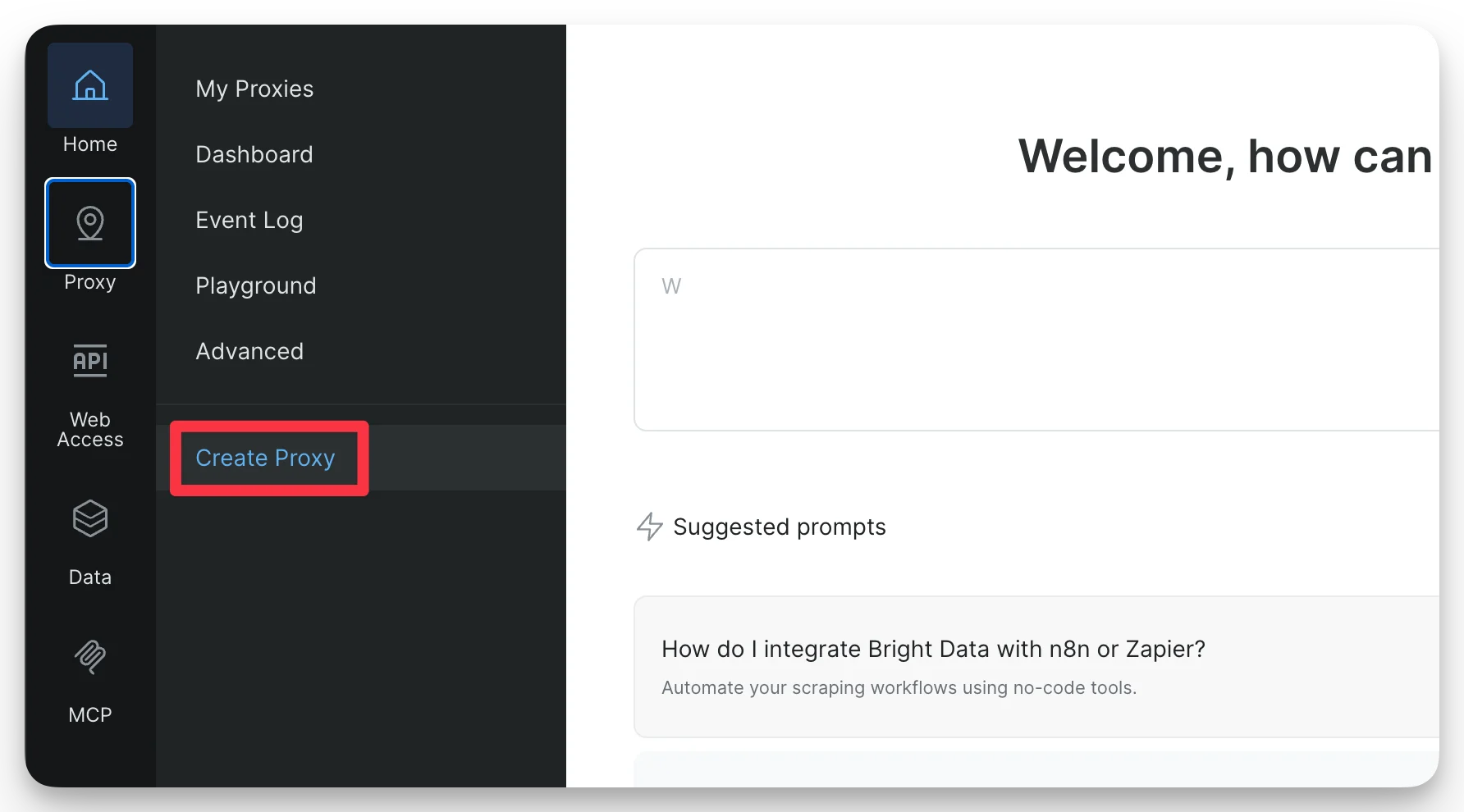 Create Proxy