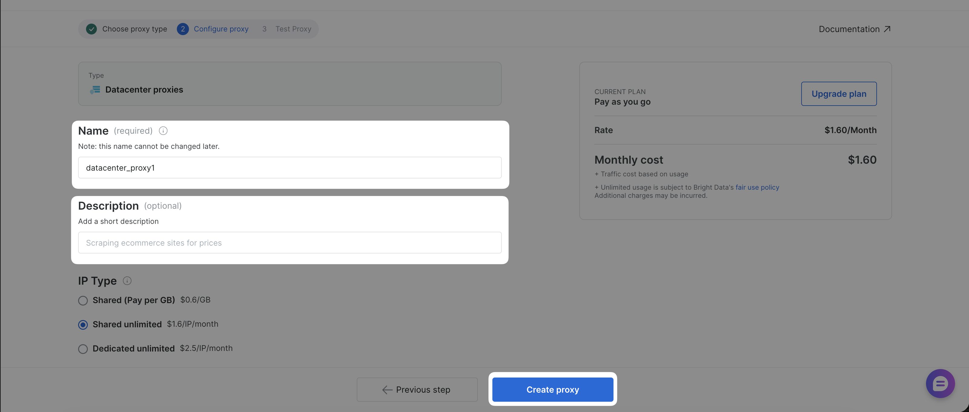 Proxy Name