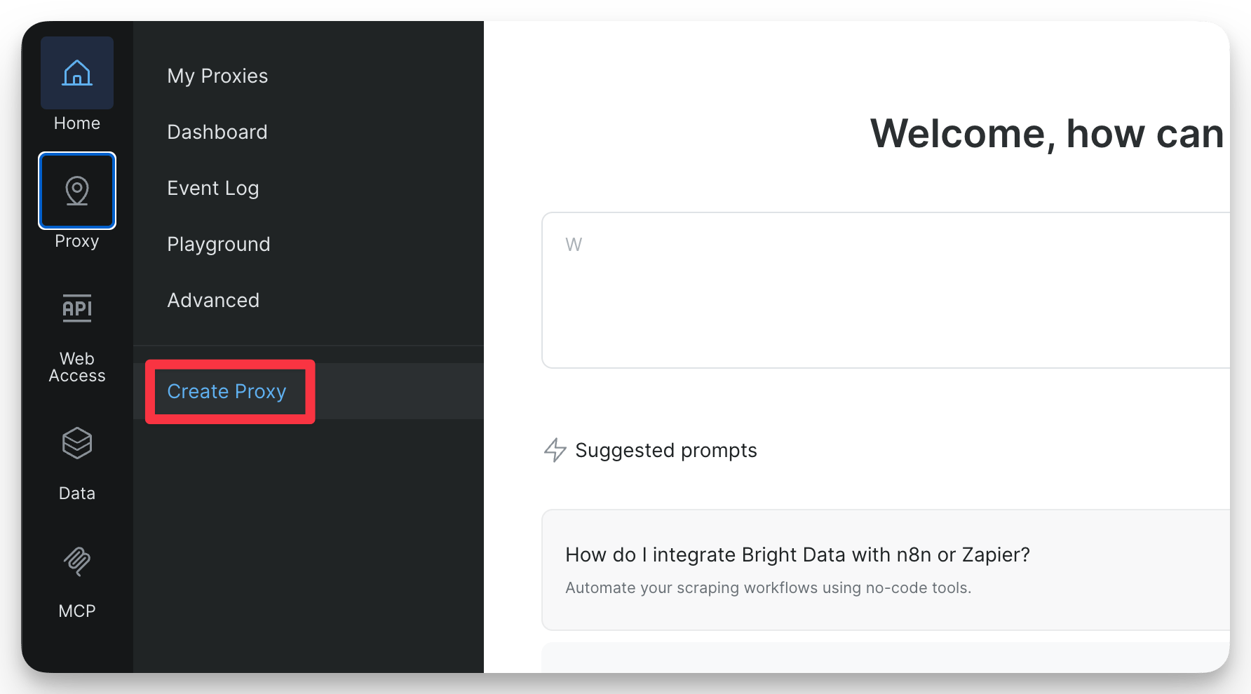 Create Proxy