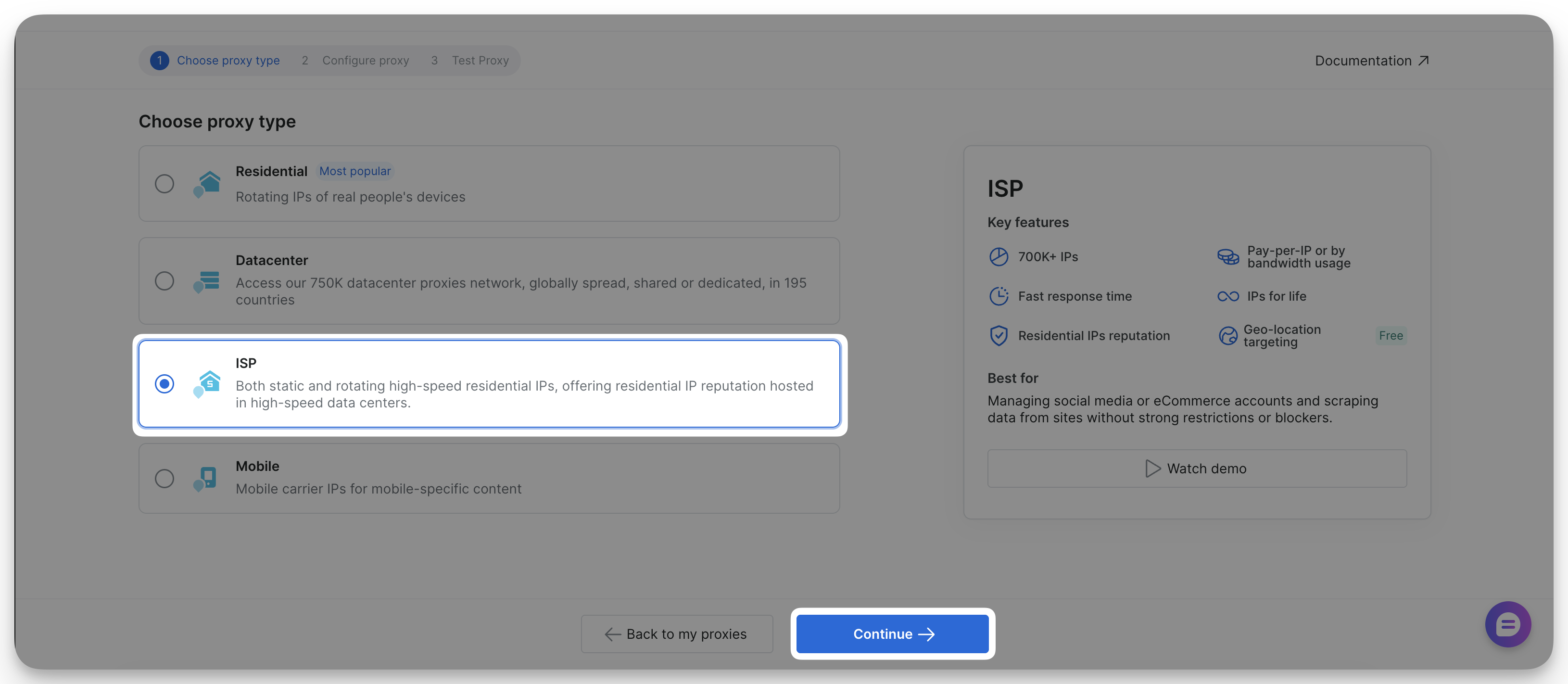 ISP Proxy