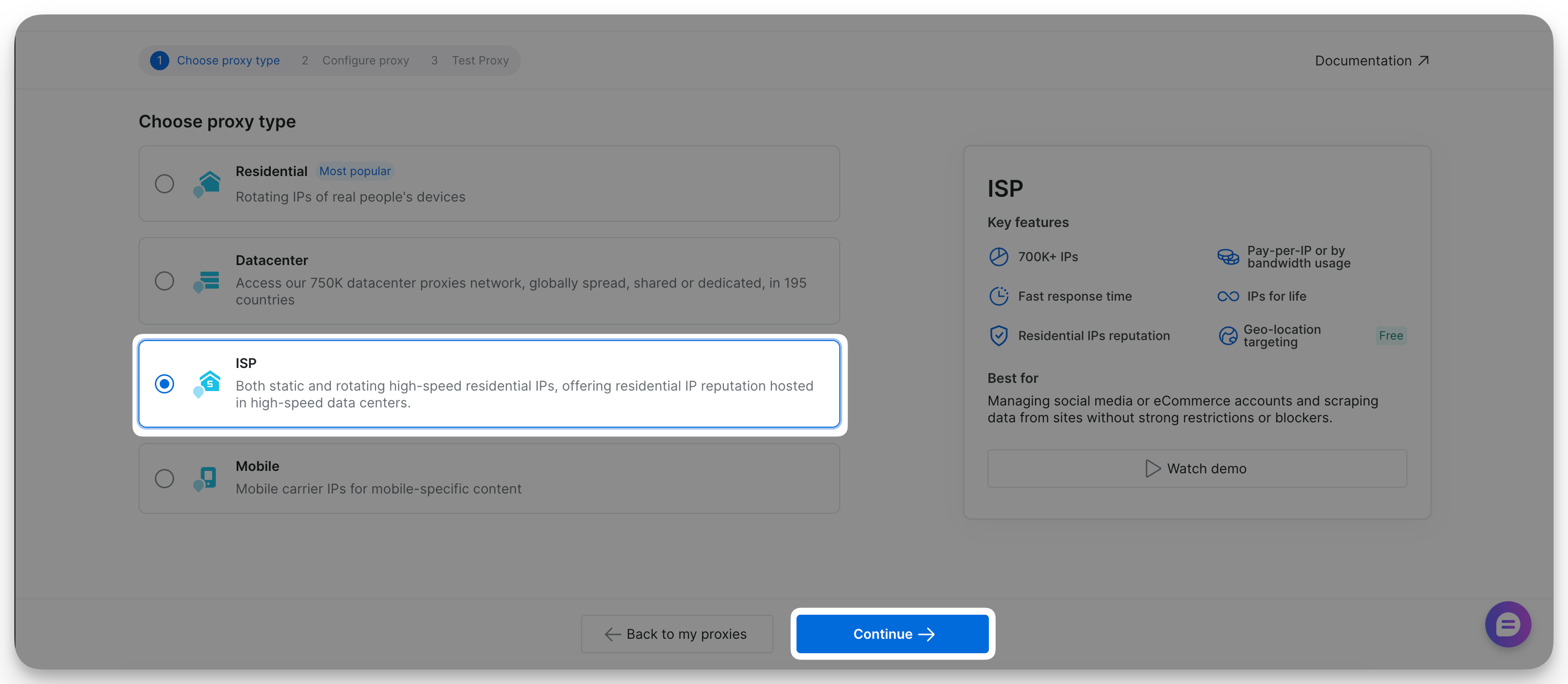 ISP Proxy