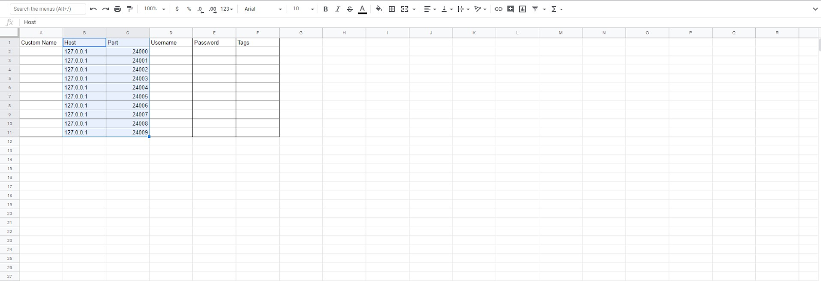 Proxy Manager Integration