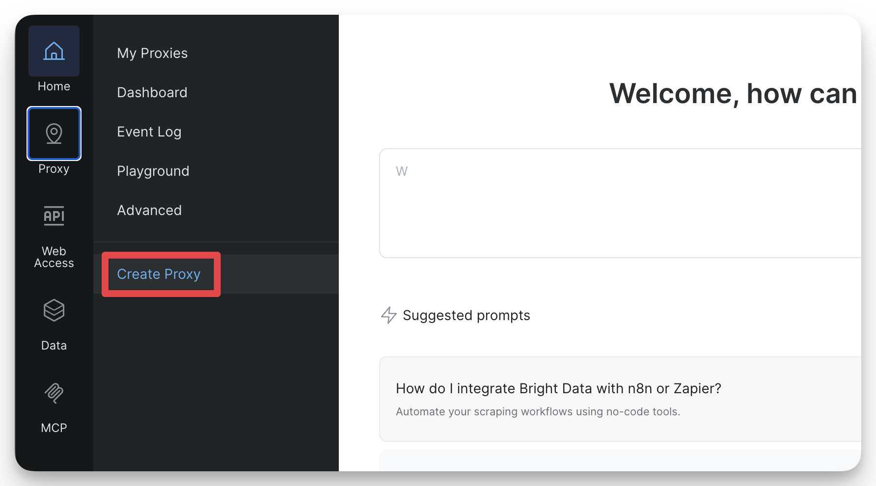 Create Proxy