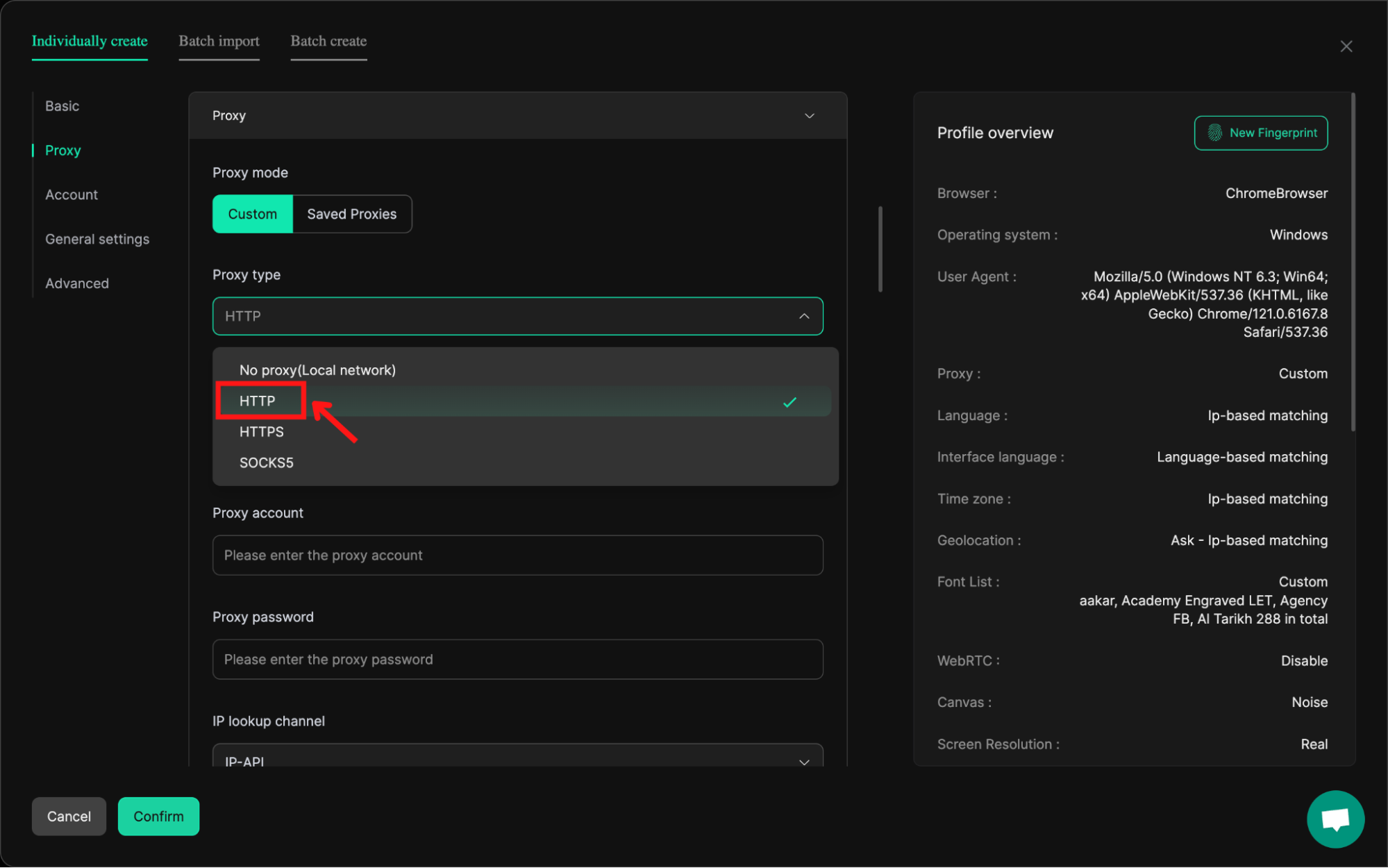 proxy-config