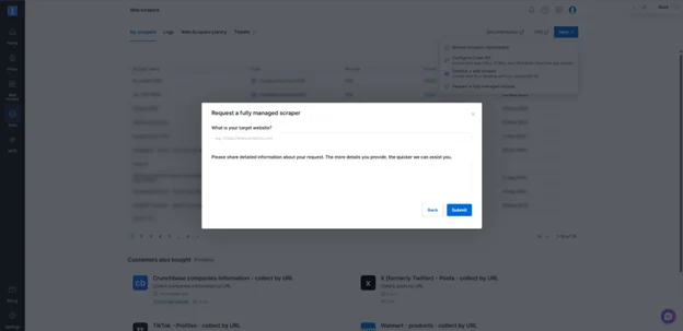 Managed Services Request Form