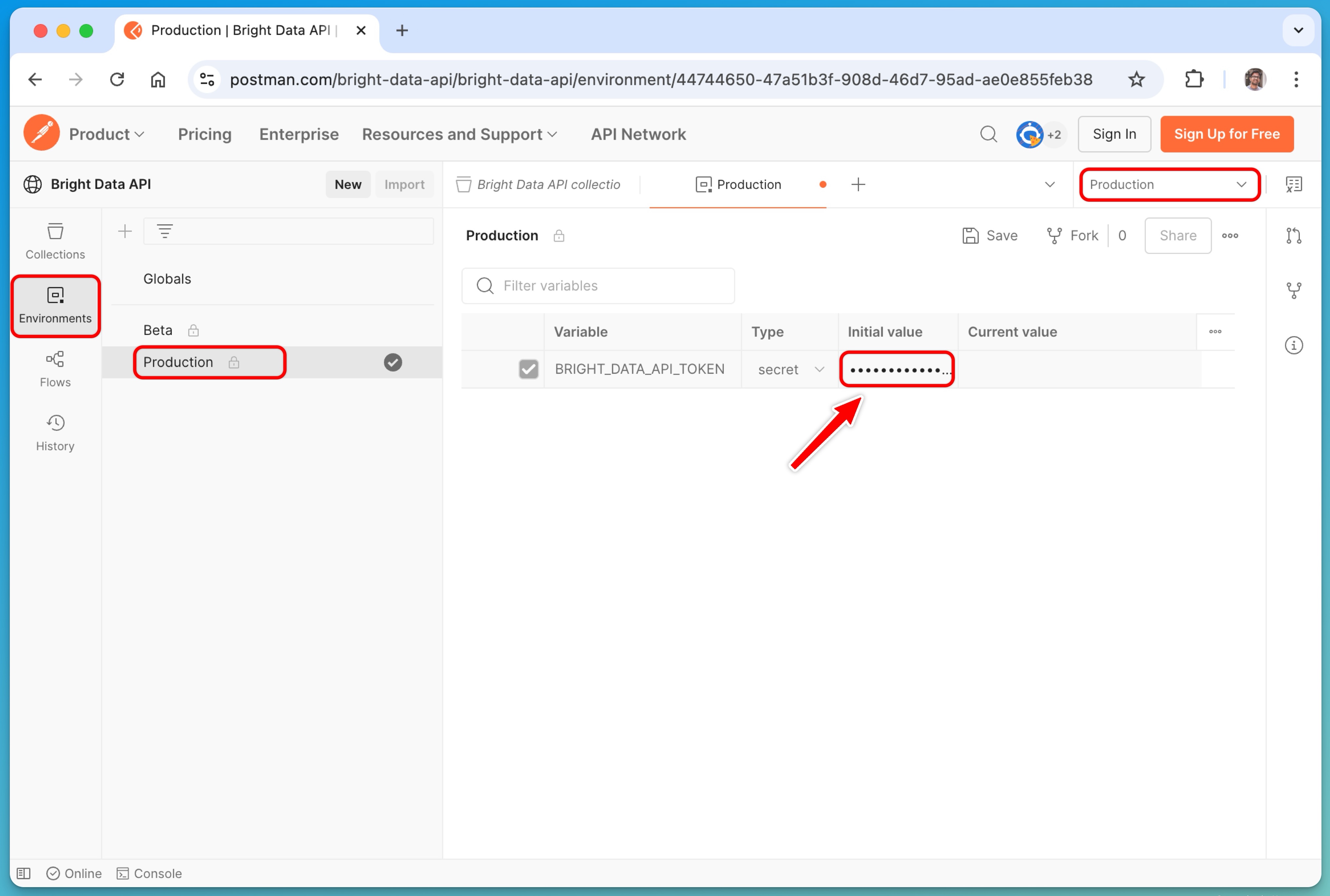 Bright Data API Postman collection - Bright Data Docs