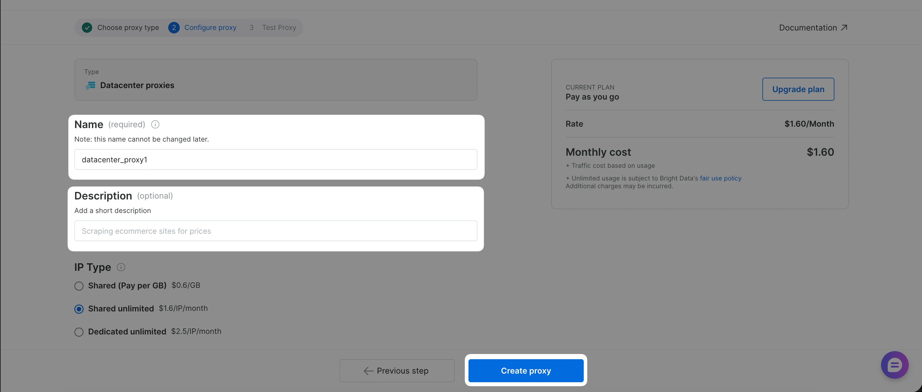 Proxy Name