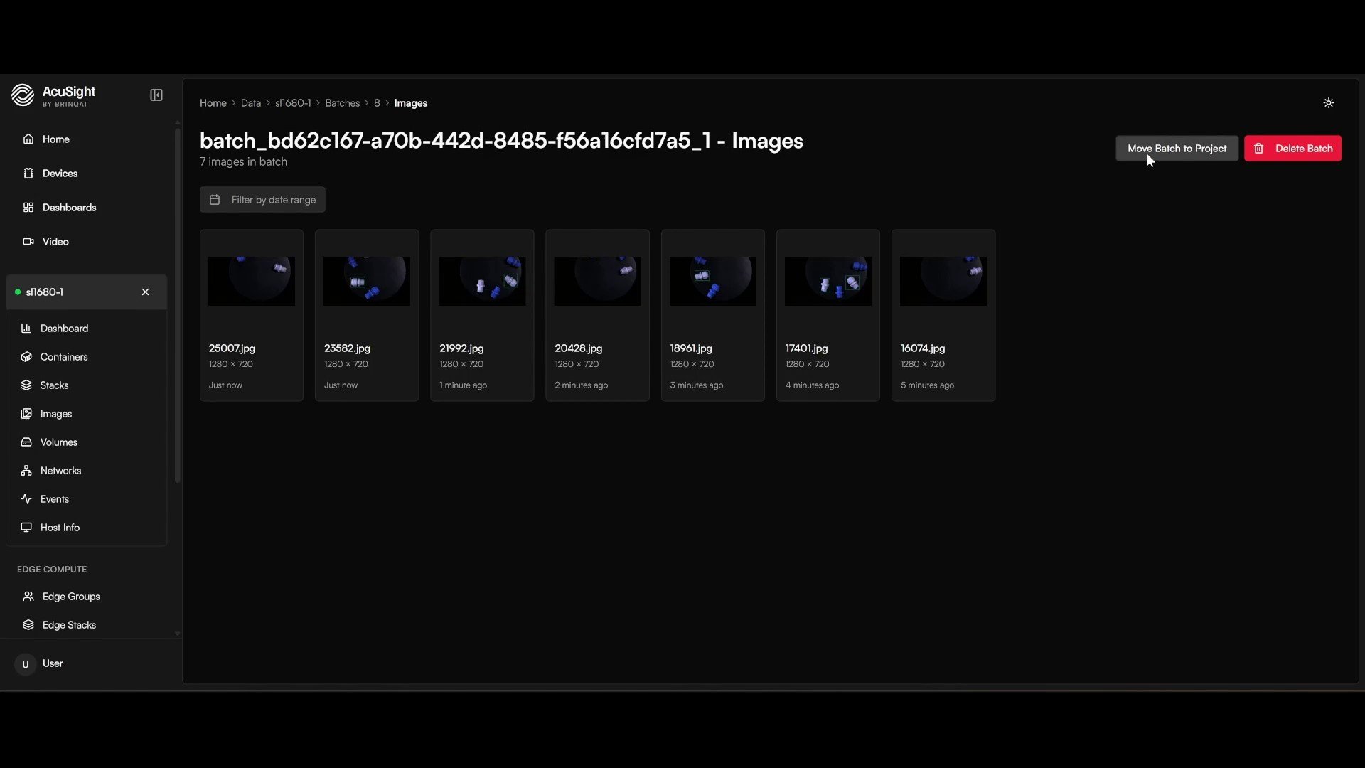 Move batch to project