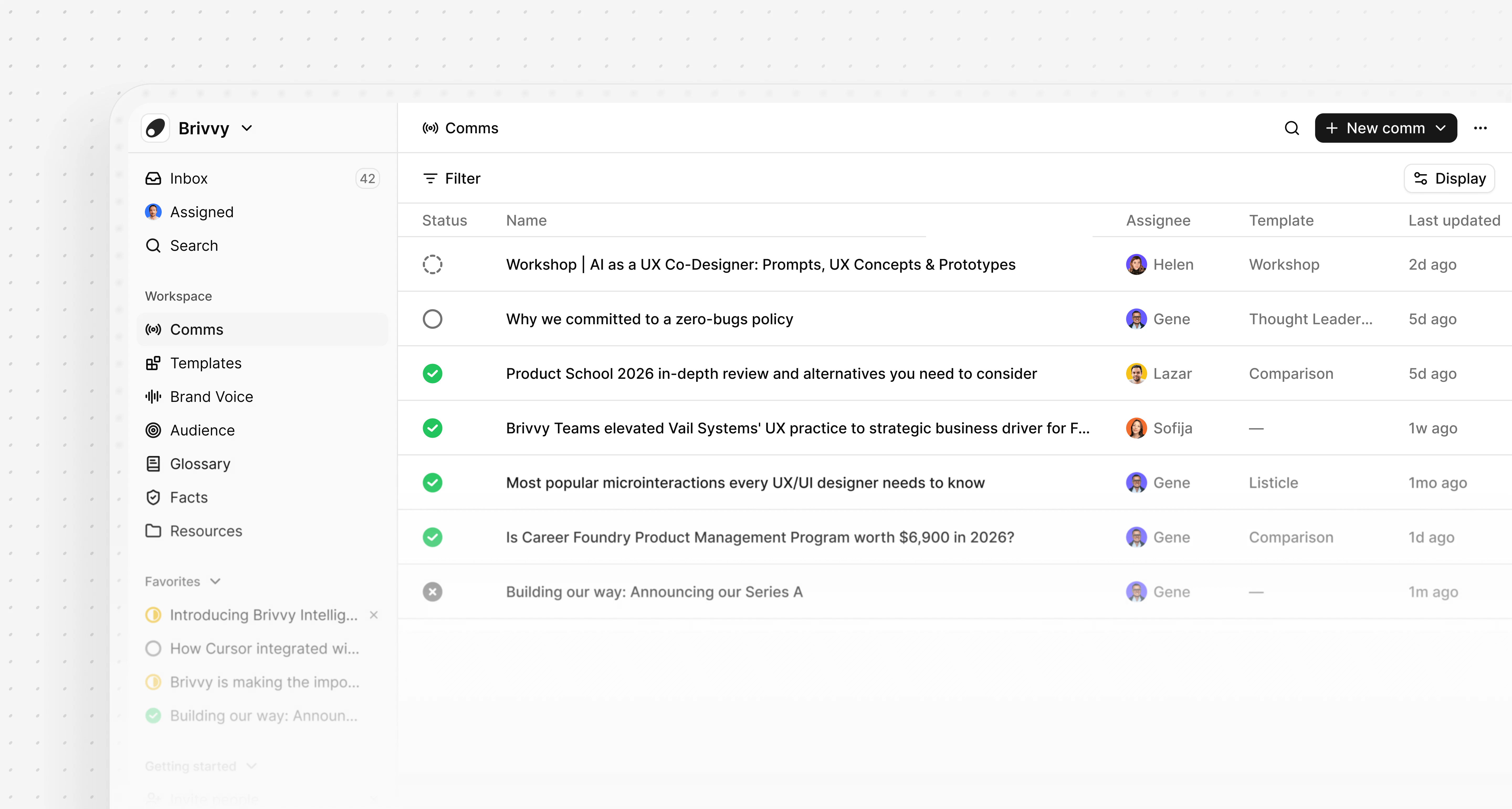 Create Comms Cover Light Create Comms Cover Light