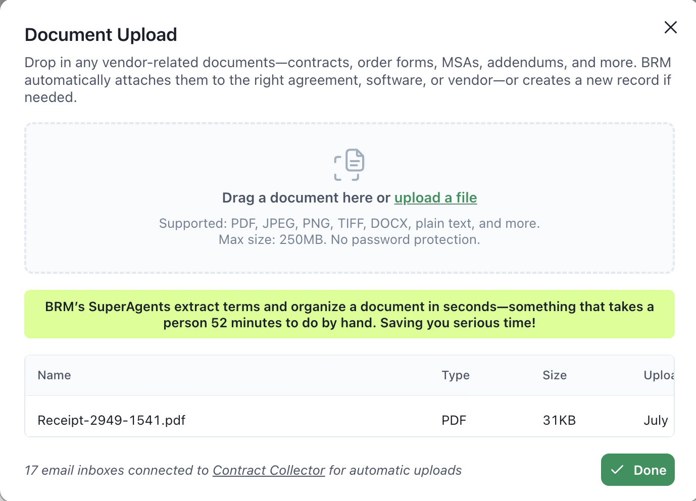 Document Upload