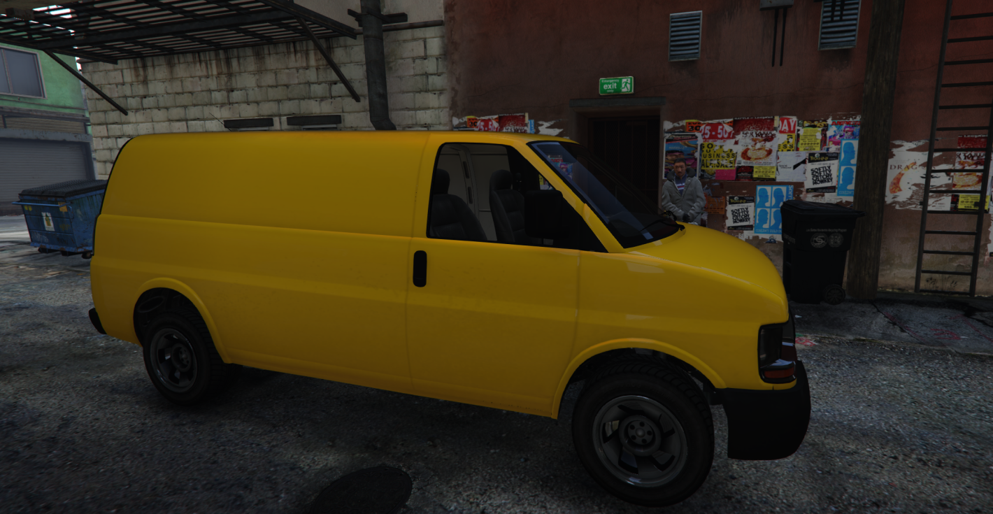 Yellow Van 1