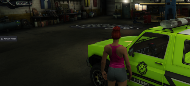 Mechanic Work On Vehicle