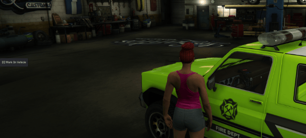 Mechanic Work On Vehicle