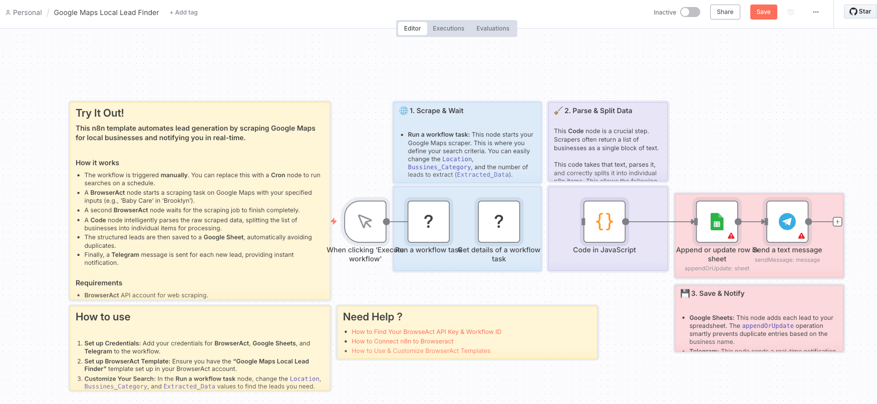 Download the n8n workflow as JSON
