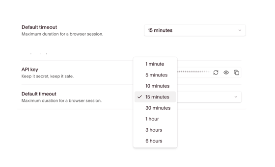 Long sessions - Browserbase Documentation