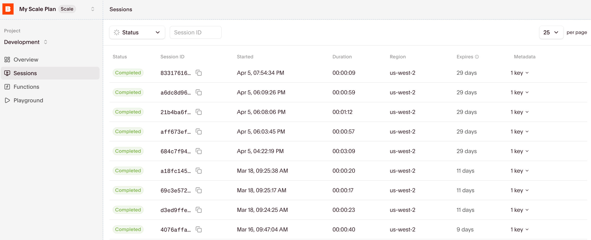 Browser Sessions Api Overview - Browserbase Documentation