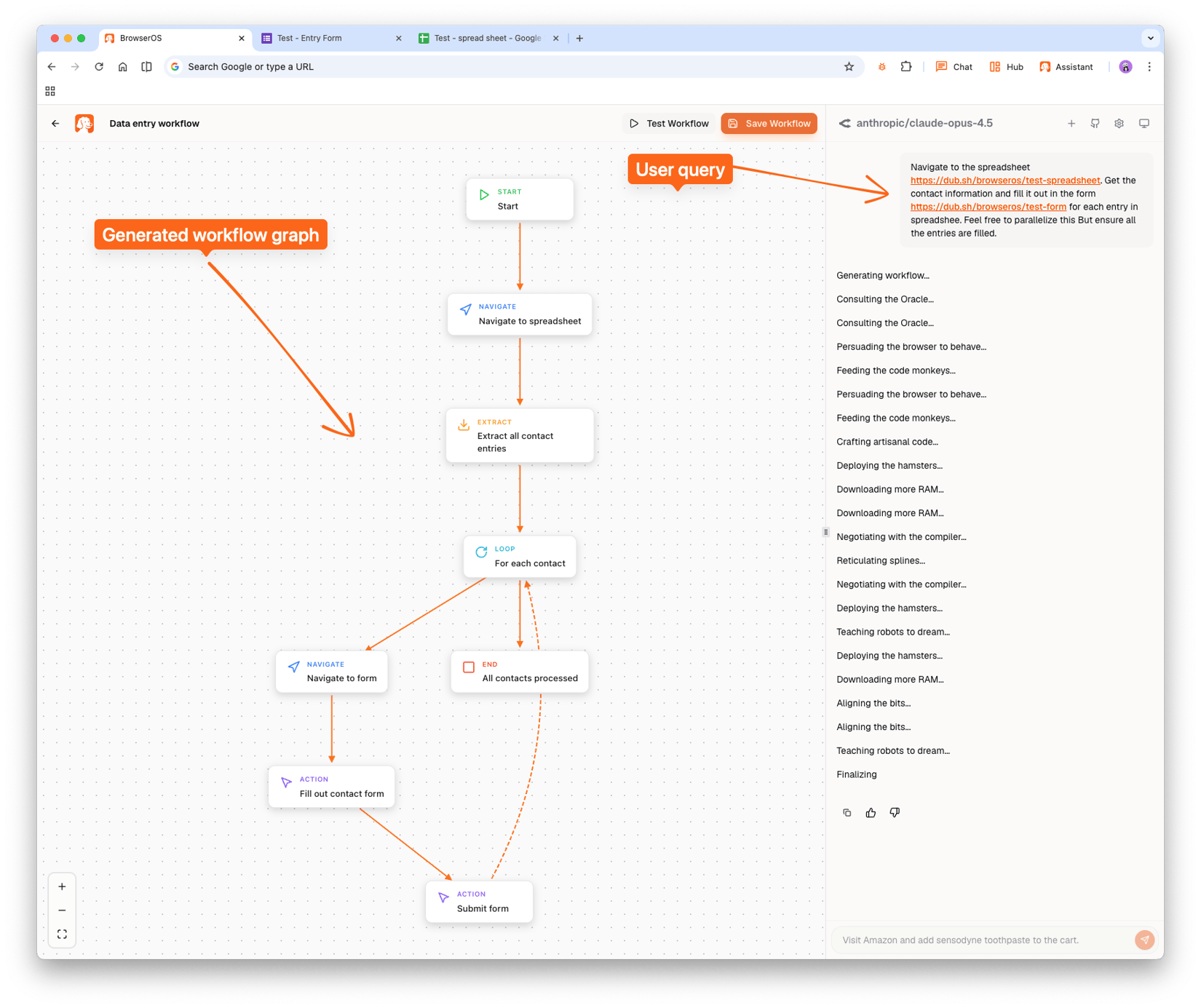 Visualize Feature Workflow Workflows - BrowserOS Documentation