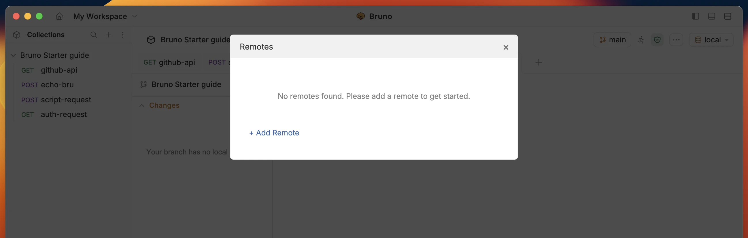 add-remote