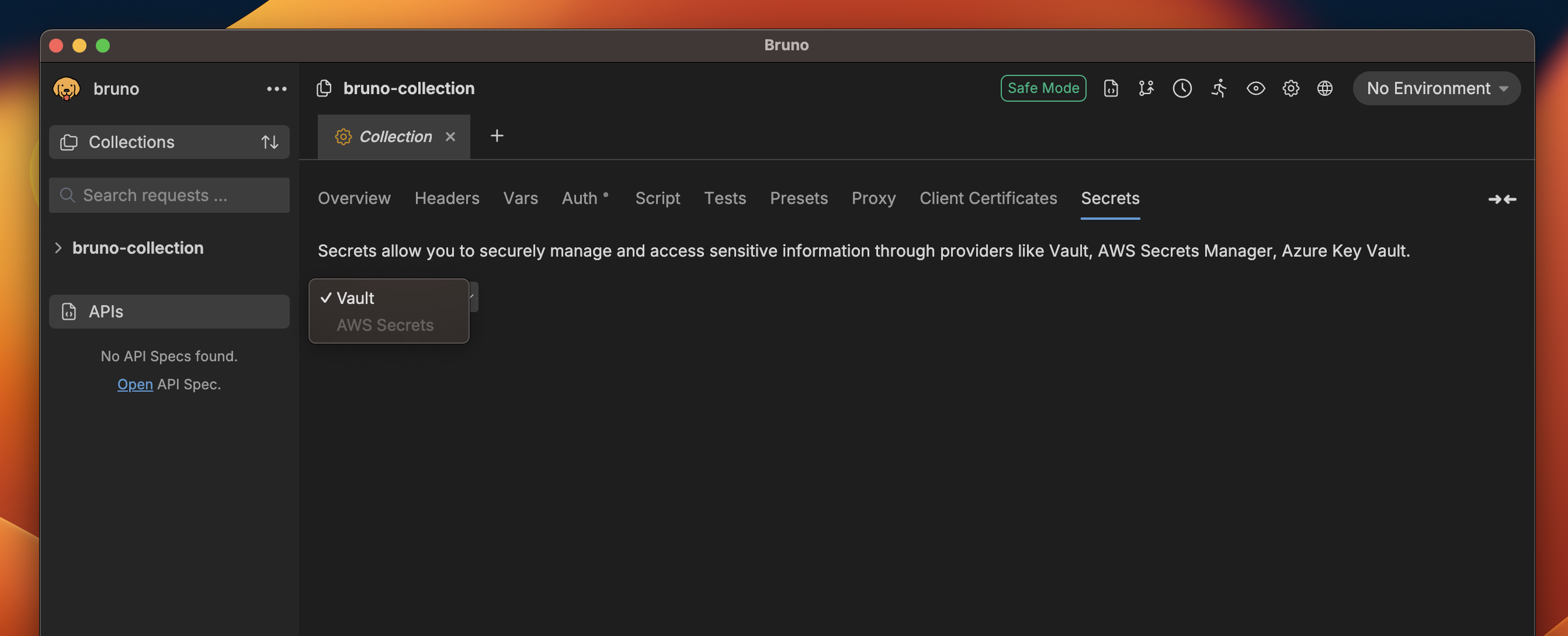 vault-selected