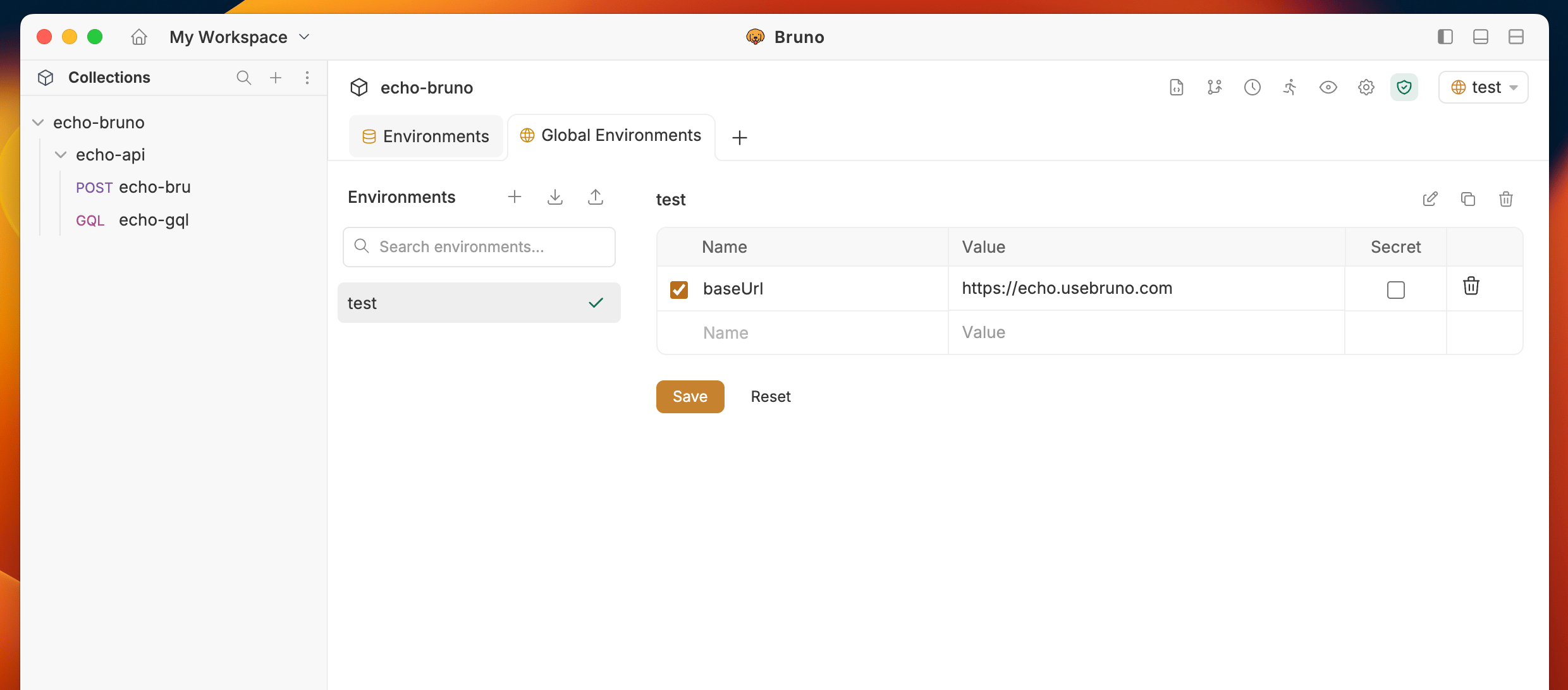 Export Option