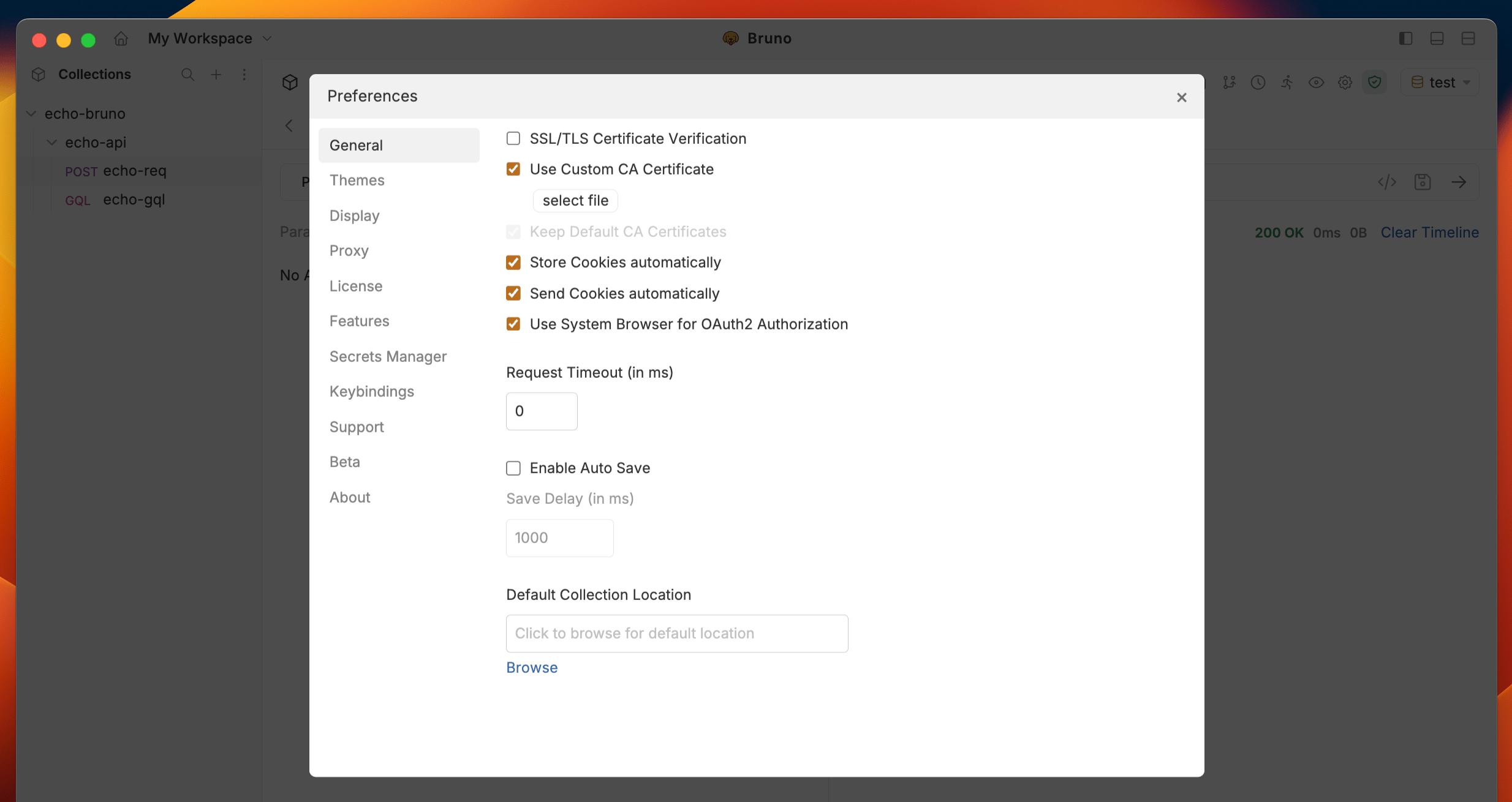 Custom CA Certificate