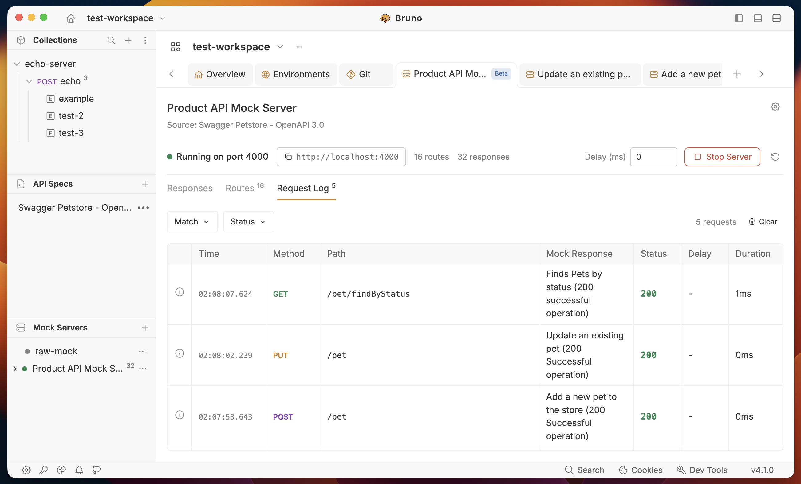 mock-server-request-logs