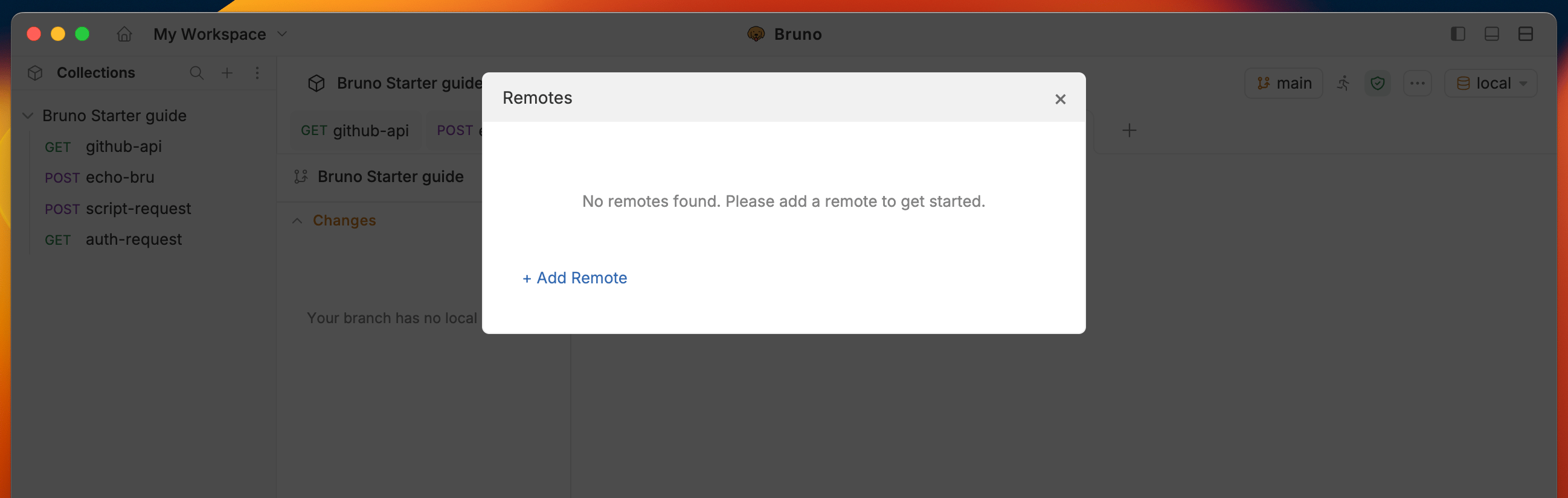 add-remote