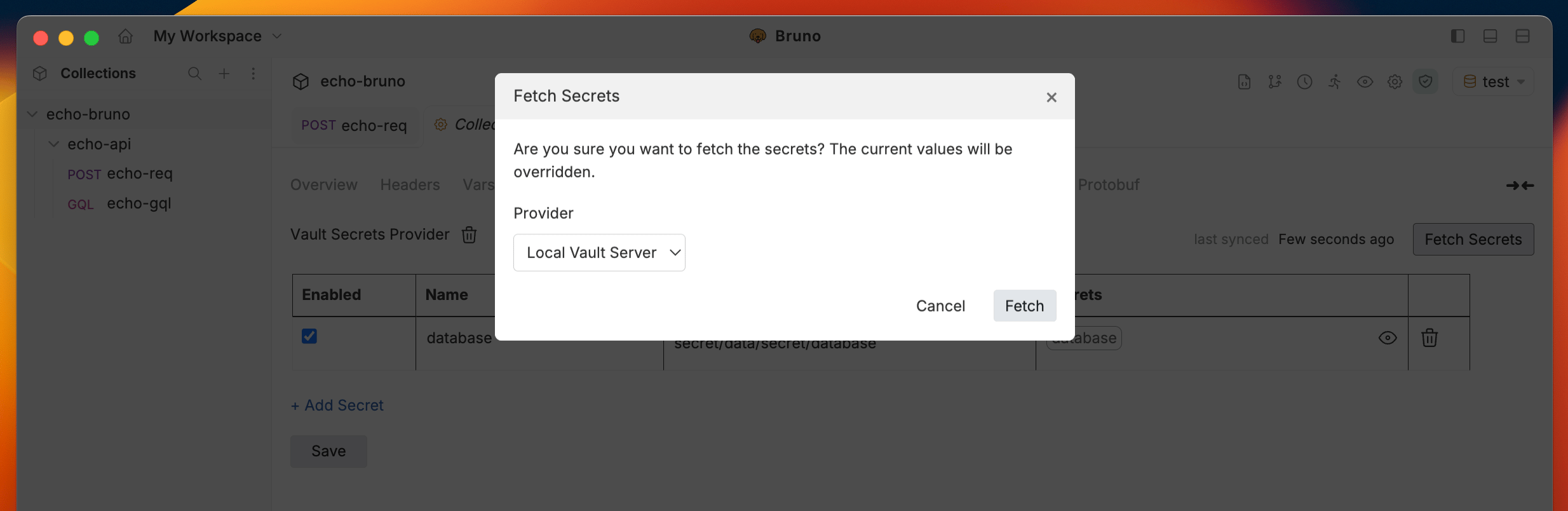 fetch-secrets