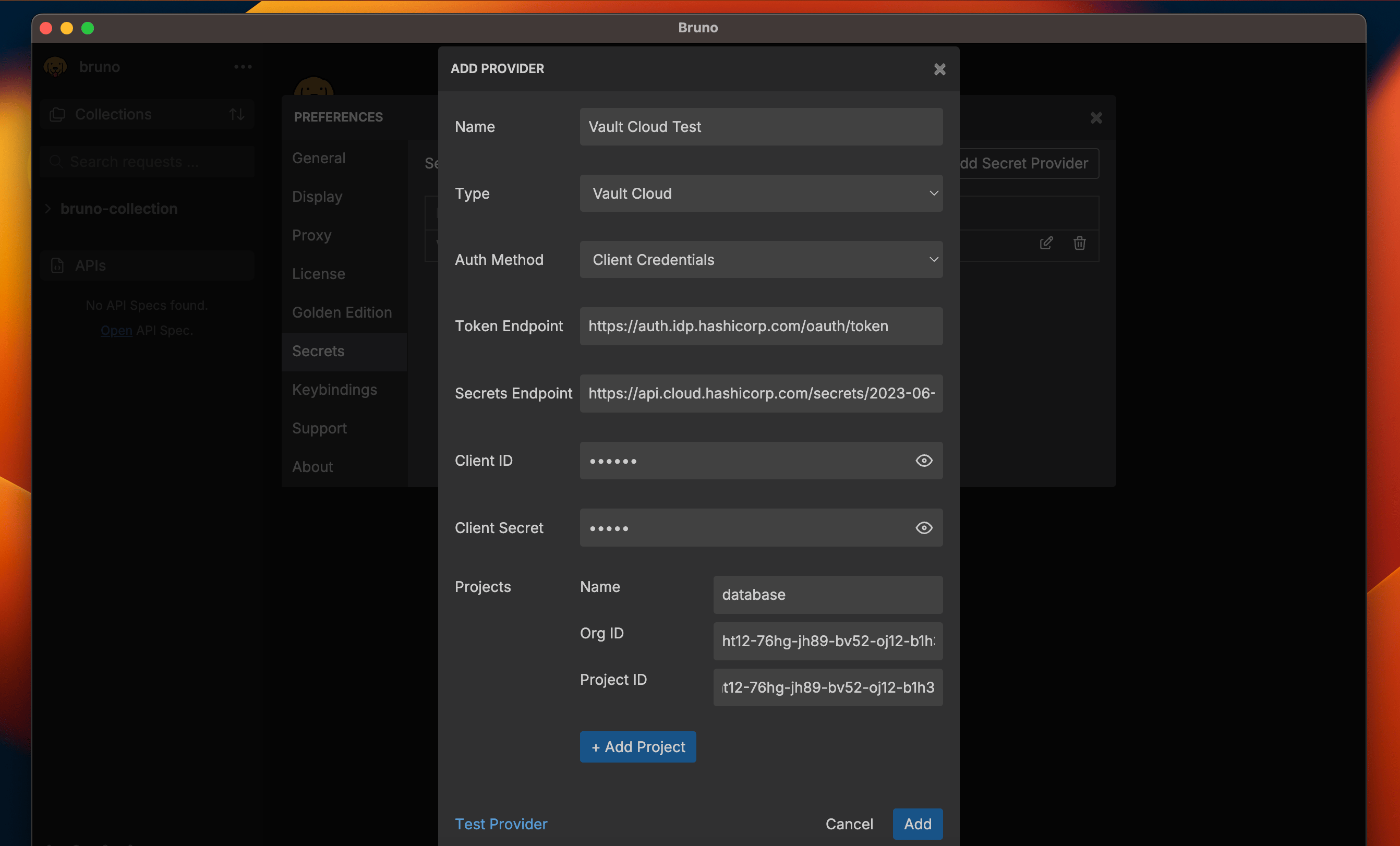 vault-secrets