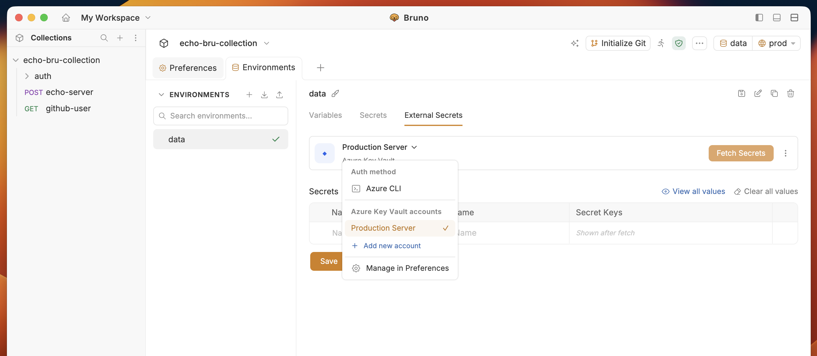 azure-account-config
