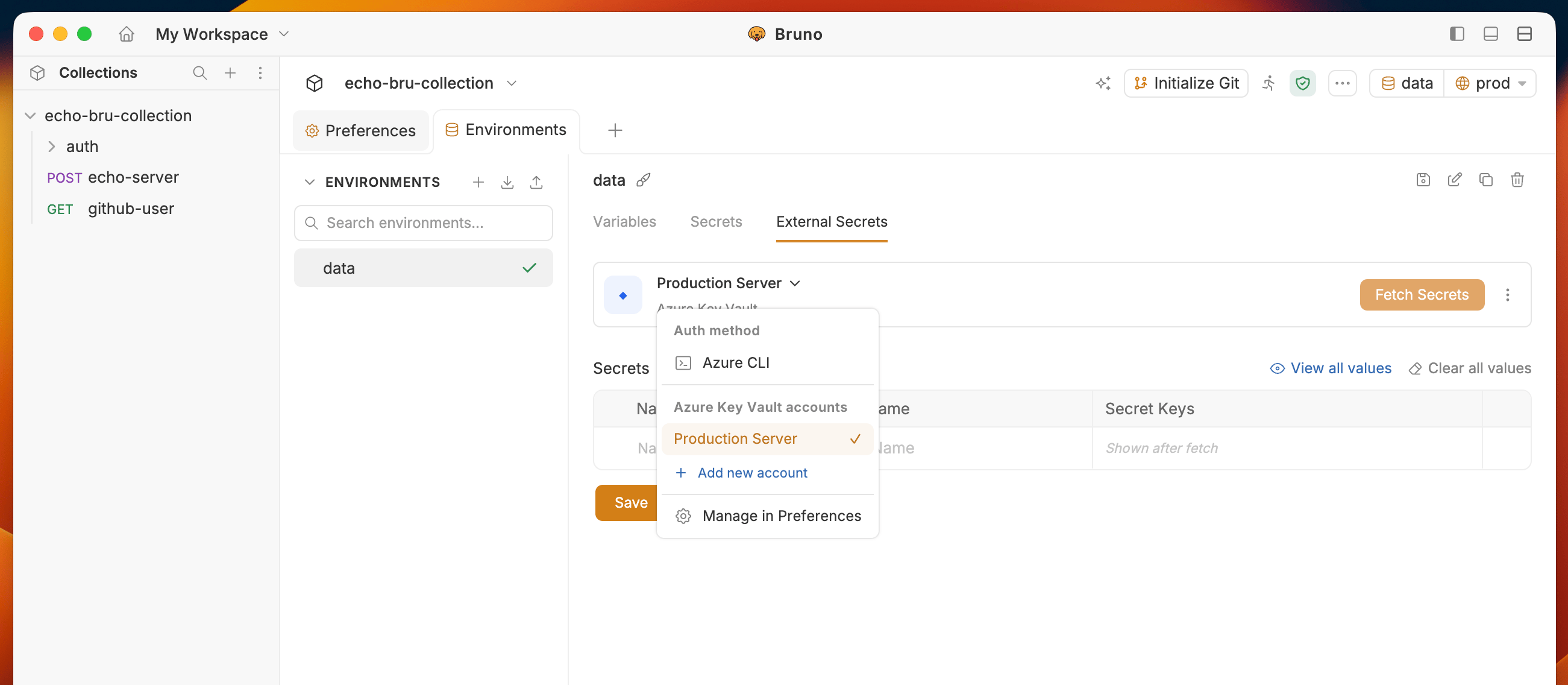 azure-account-config