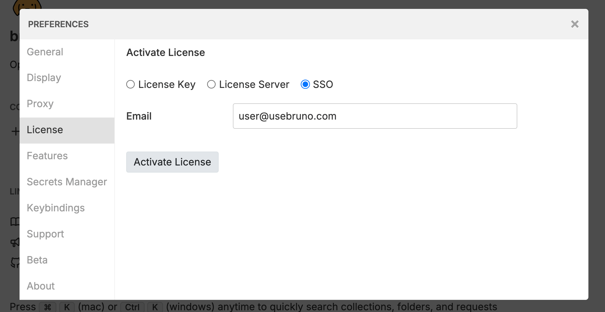 login