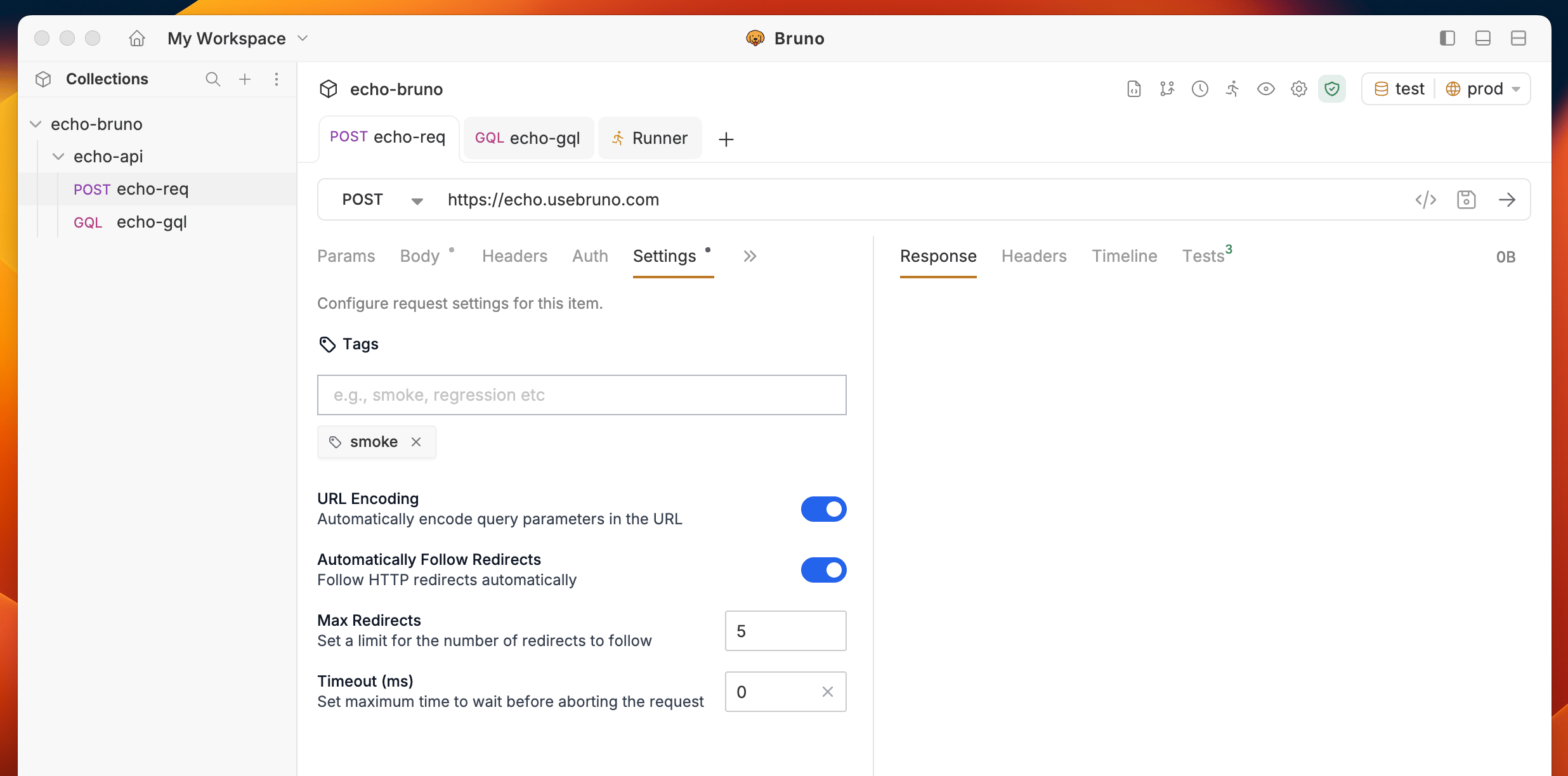 Add Tags to Requests