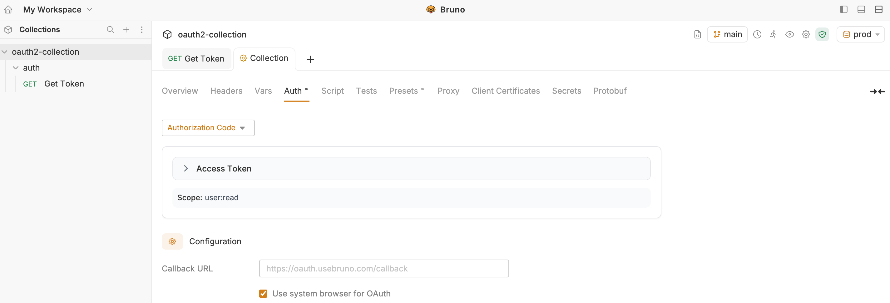 System Browser Option
