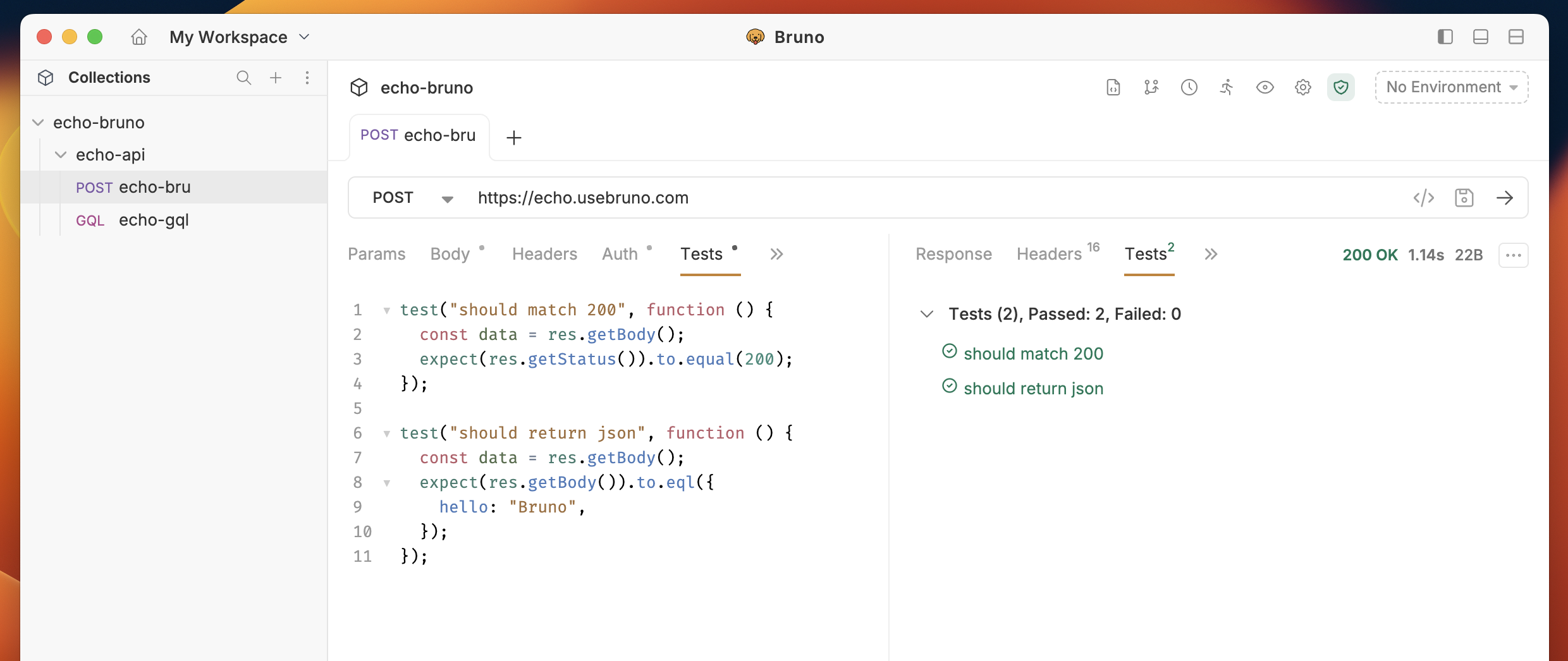bru test script