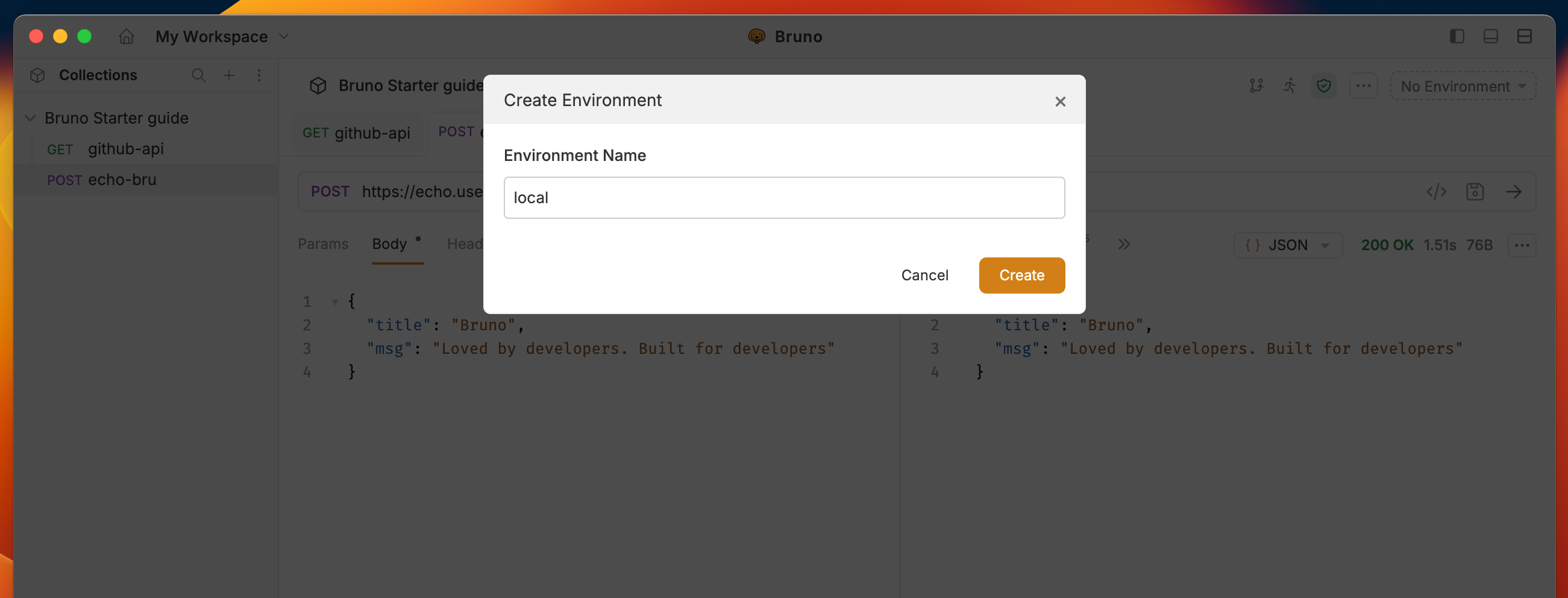 create-environment