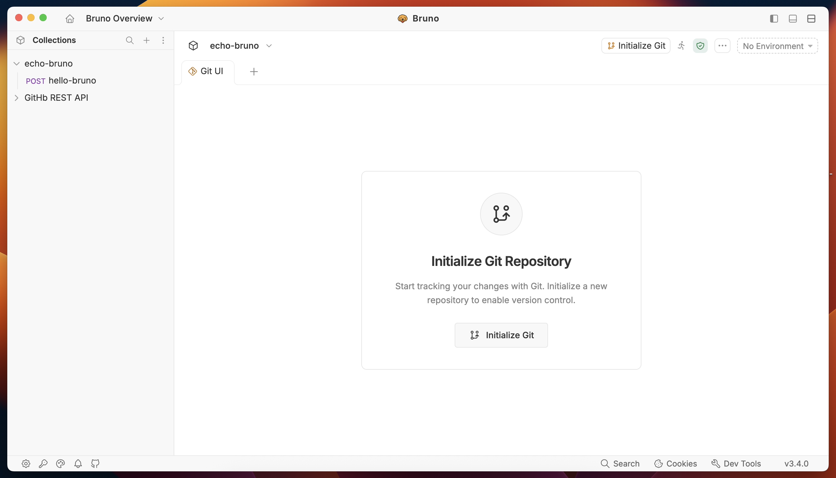 Initialize Git