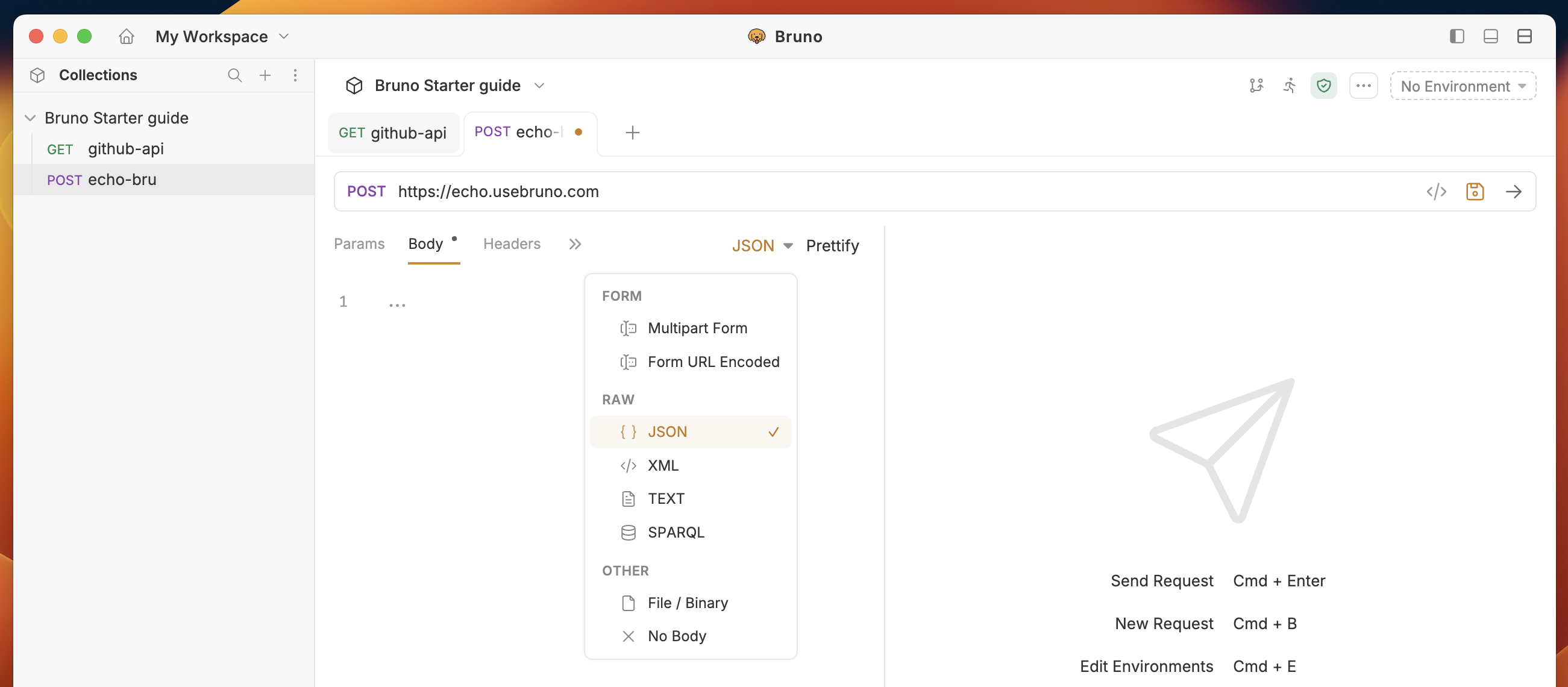 select-json-as-body