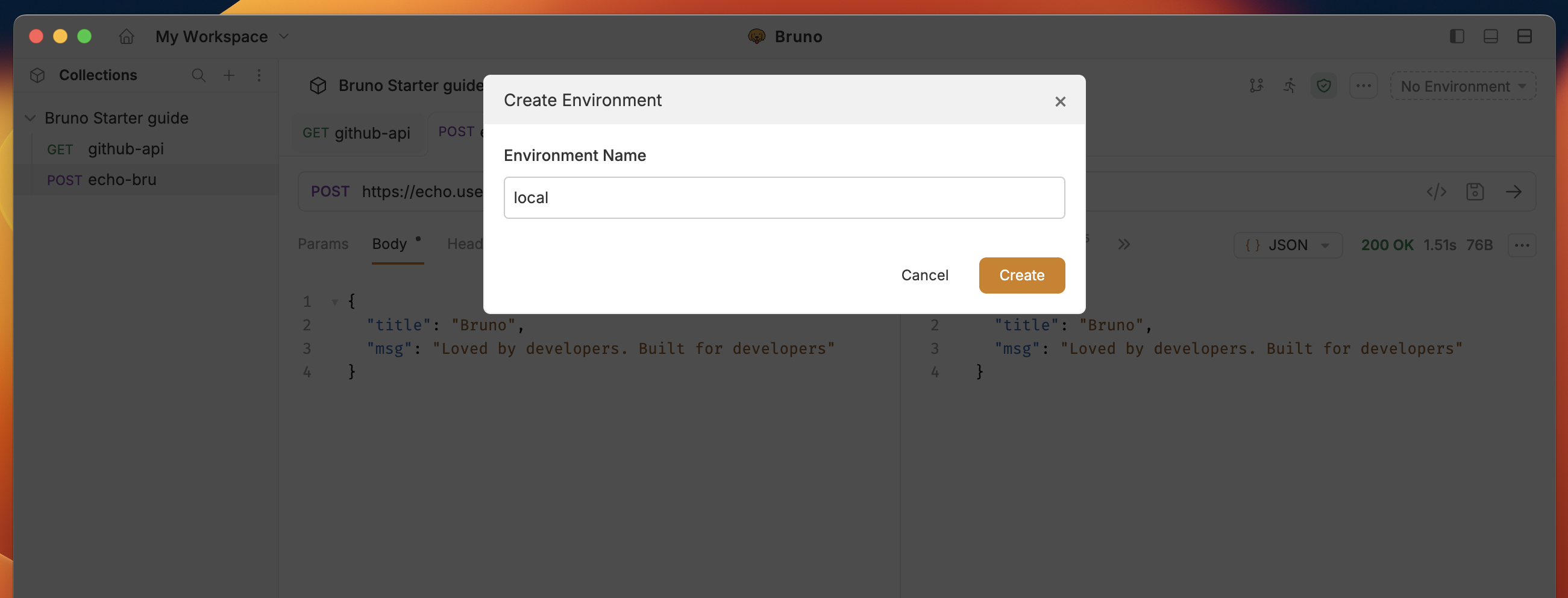 create-environment