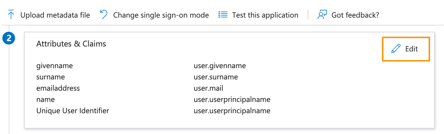 Configure attributes and claims in Entra ID