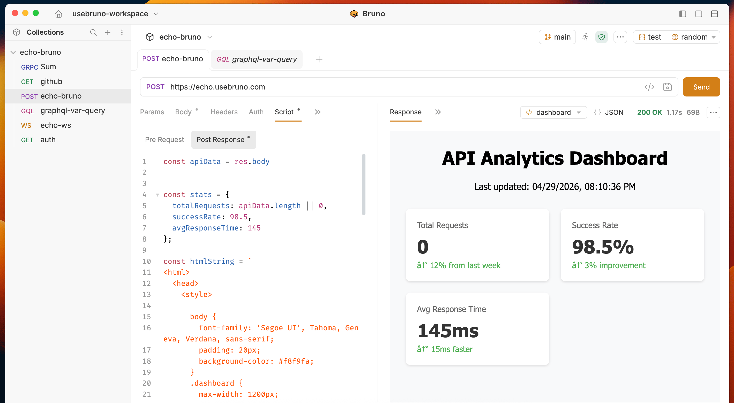custom dashboard