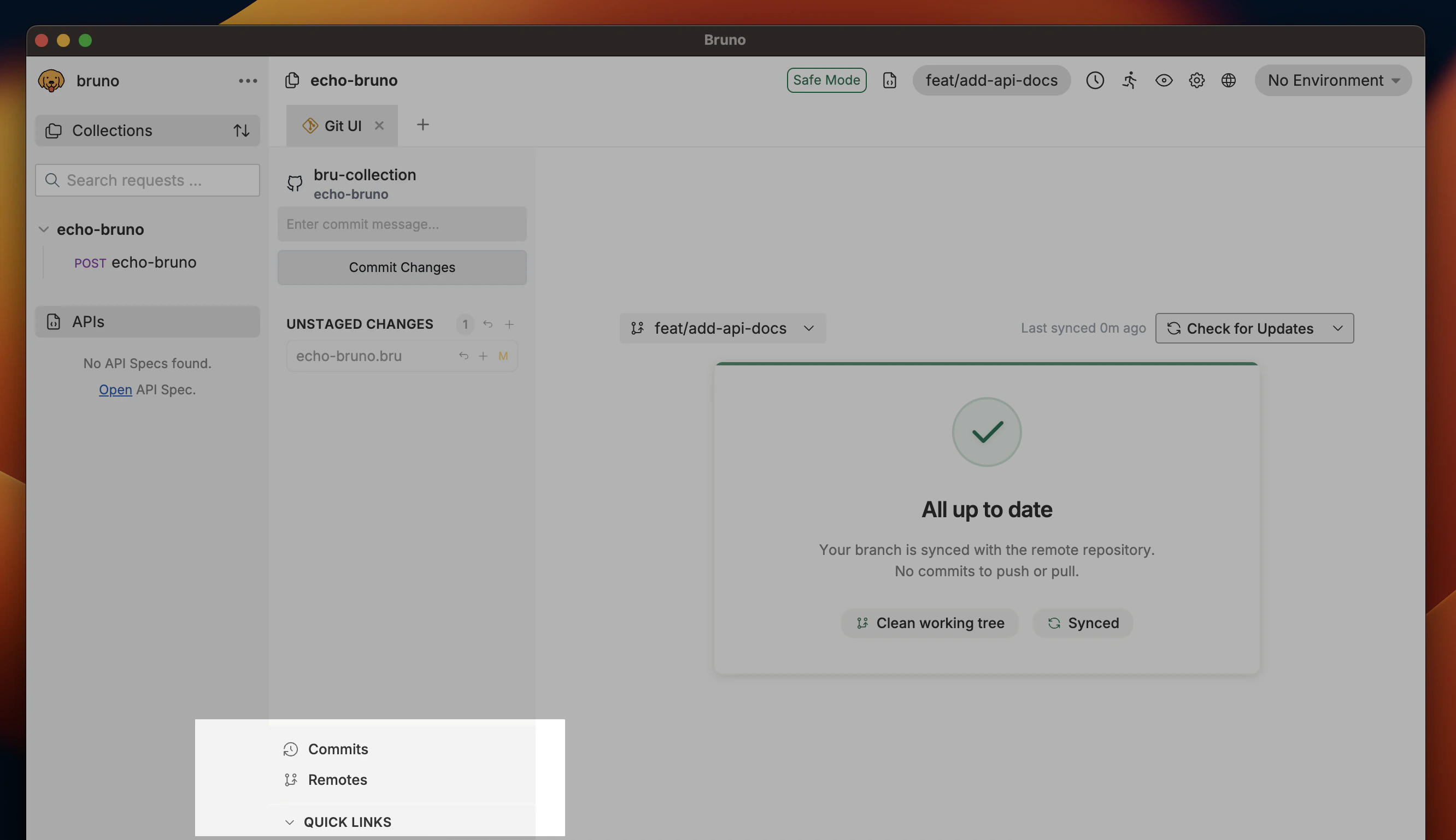 Add Remote Option
