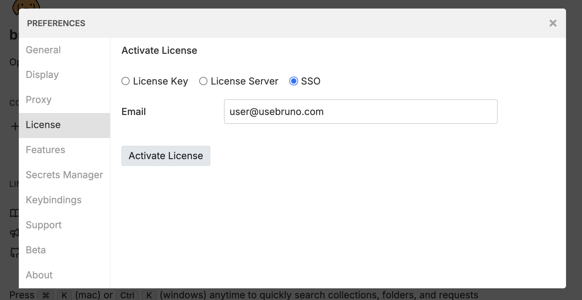 login