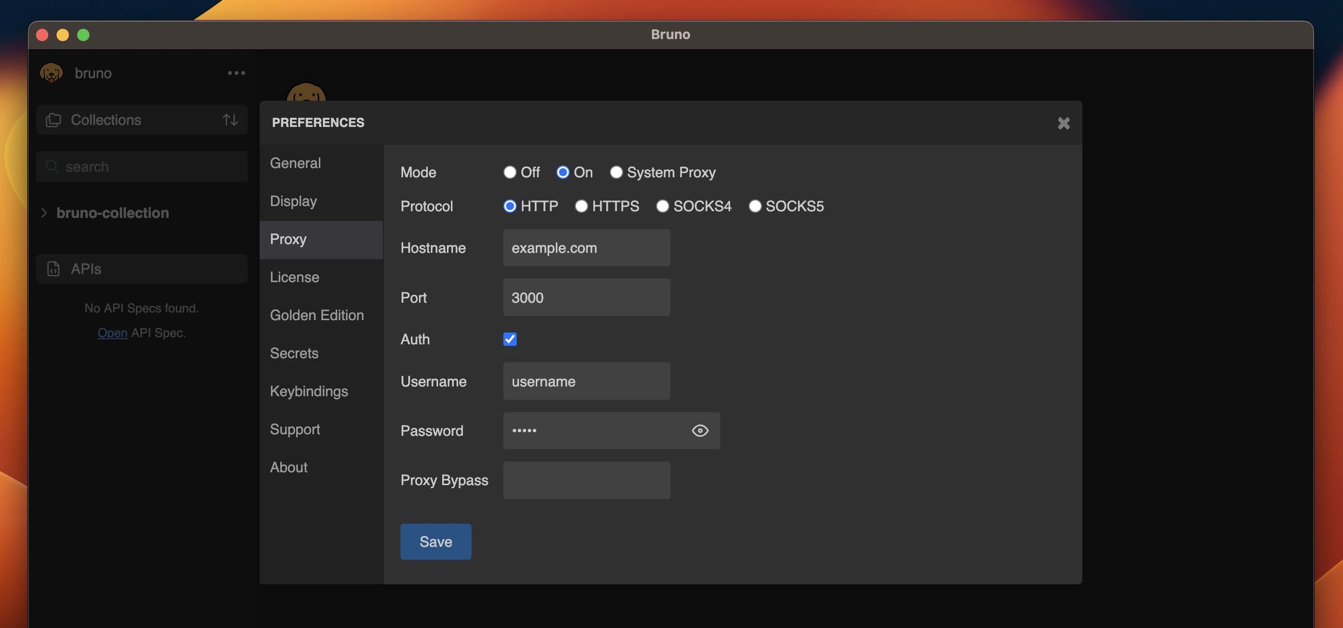 proxy-settings