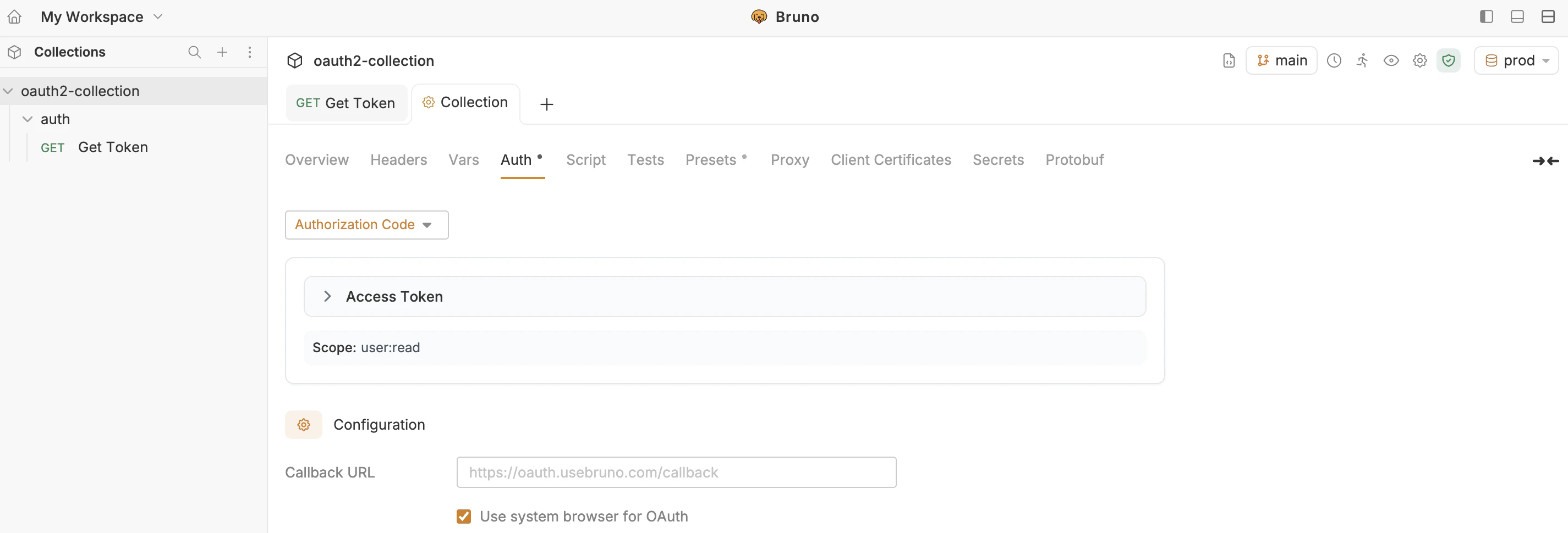 System Browser Option